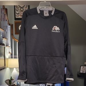 Adidas Dark Gray Baseball Pullover